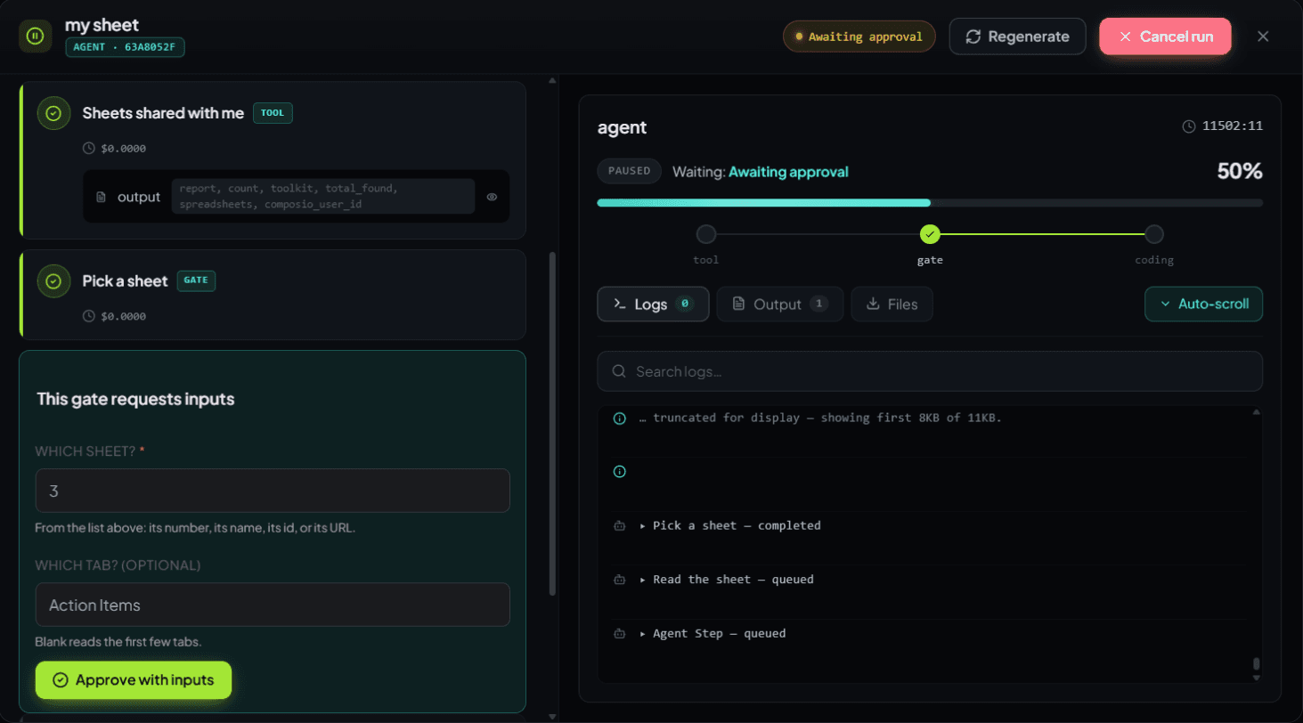 Human in the loop in GrowthByte OS